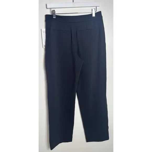 Lululemon Womens Size Medium Black Straight-Leg Mid-Rise Pant Luxtreme NEW - Picture 5 of 14